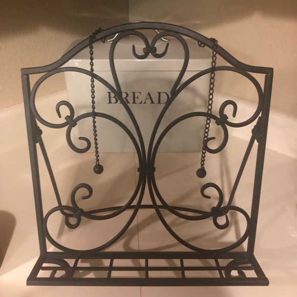 Wrought Iron recipe cookbook stand - Picture 3 of 5